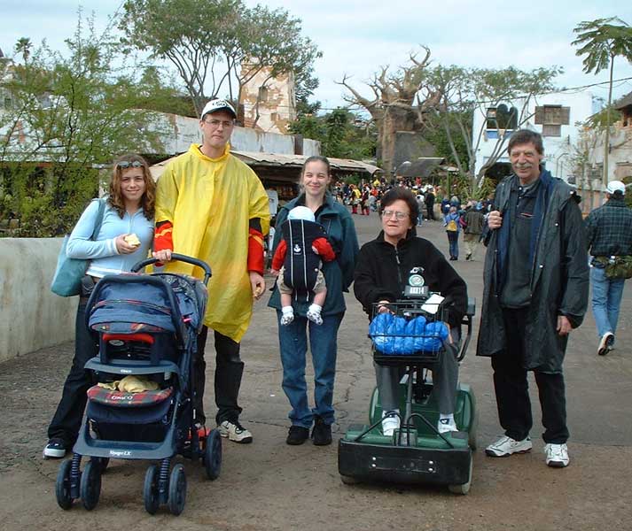 the williams' at animal kingdom