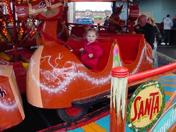 aly on the rudolph ride