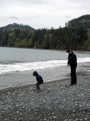 skimming stones