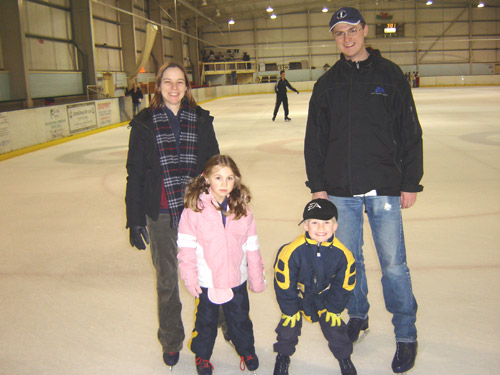 ice skating